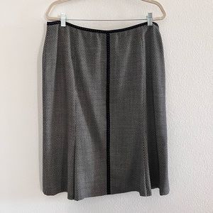 Escada Polka Dot black and white Skirt size 46